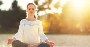 femme yoga